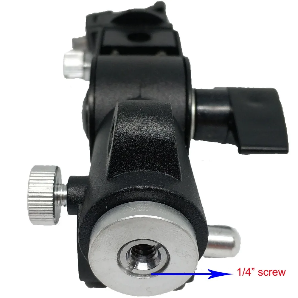 

Kaliou L D-type Flash Light Holder for Photography Studio Video Camcorder DV Camera Tripod Ball Head Clamp Holder