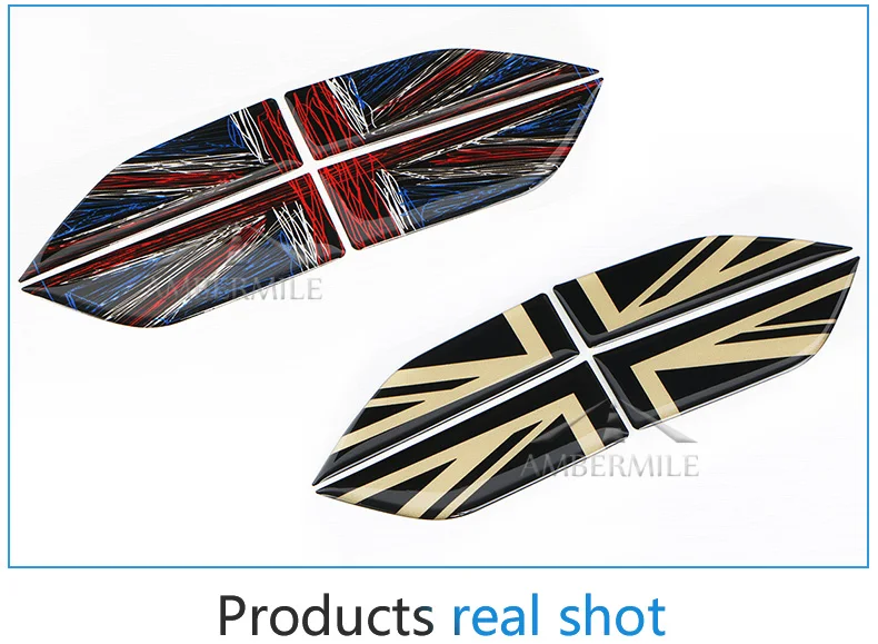 Car Side Plate Fender Stickers Section Decals Covers Decoration for Mini Cooper Countryman F60 Accessories Car Styling (4)