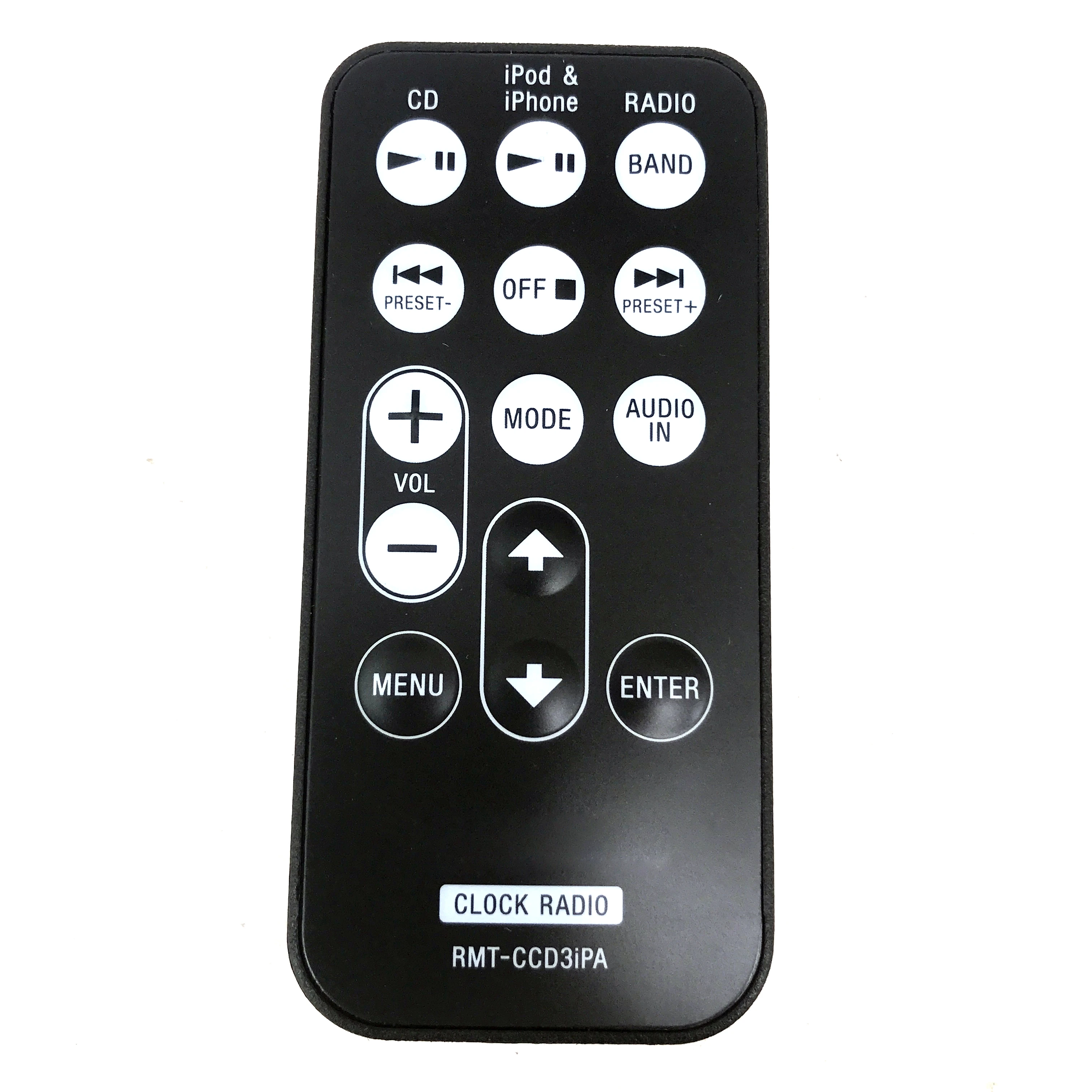 NEW Original RMT CCD3IPA For SONY Clock Radio Remote control ICF CD3IP FernbedienungRemote