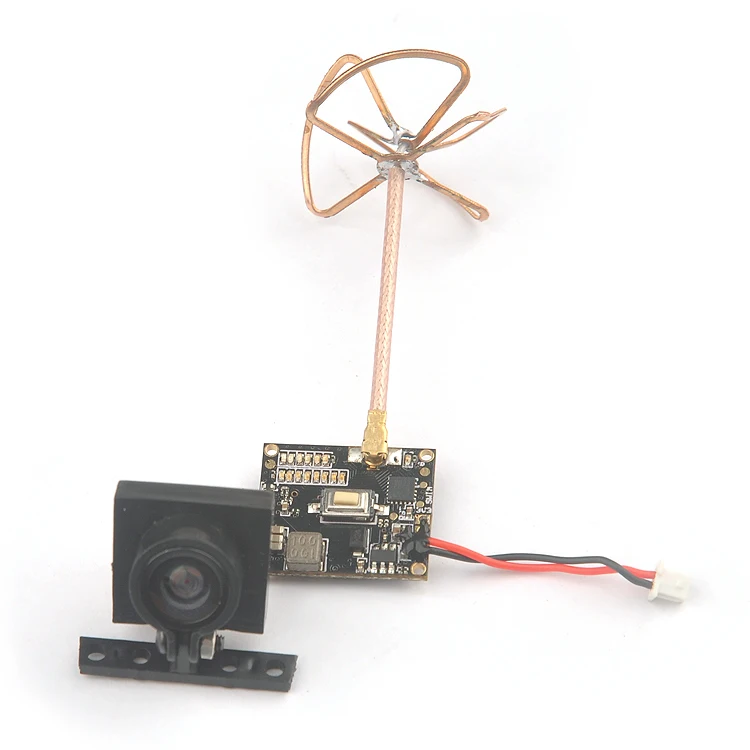 

HC48E 5.8G 48CH 25mw/200mw switchable VTX & Integrated 600tvl FPV Camera 2s-4s