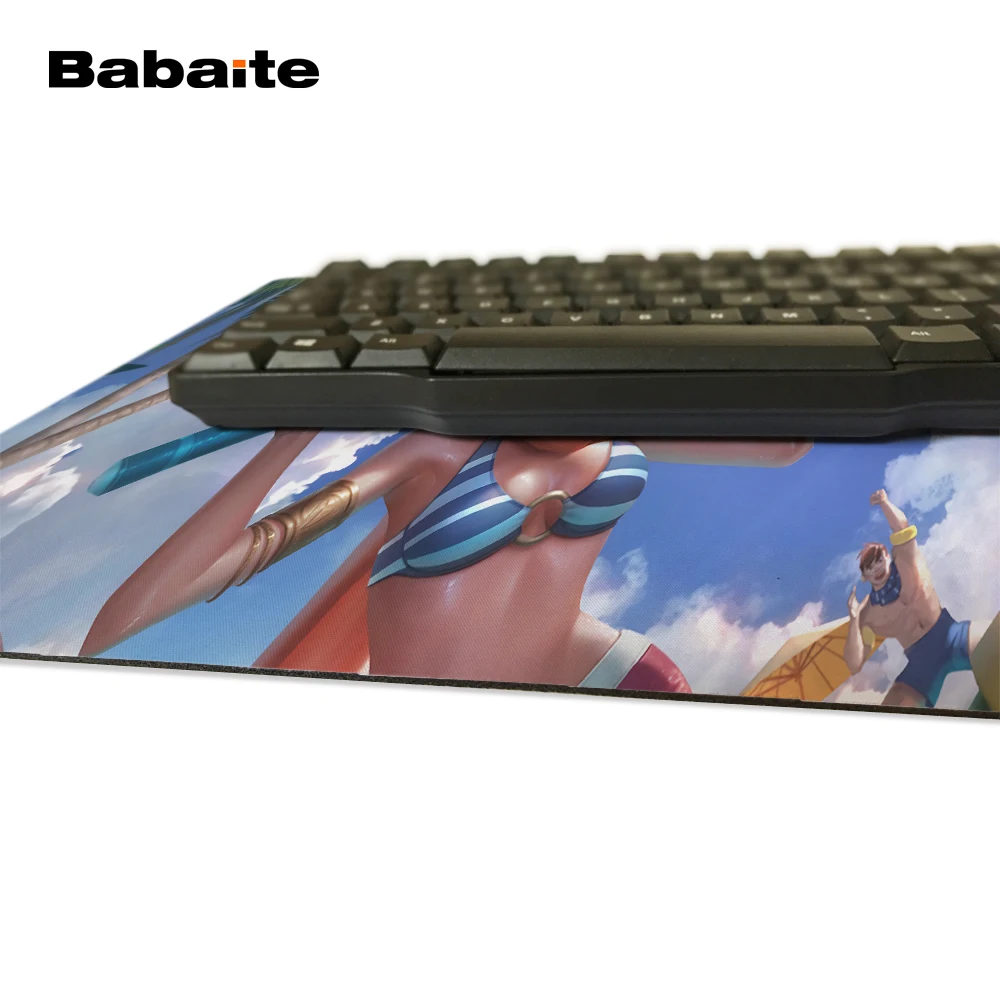  Babaite Pool Party Fiora Mantis Speed Gaming Edition Mouse Pad 900 * 300mm XL Edge of Locking Mouse