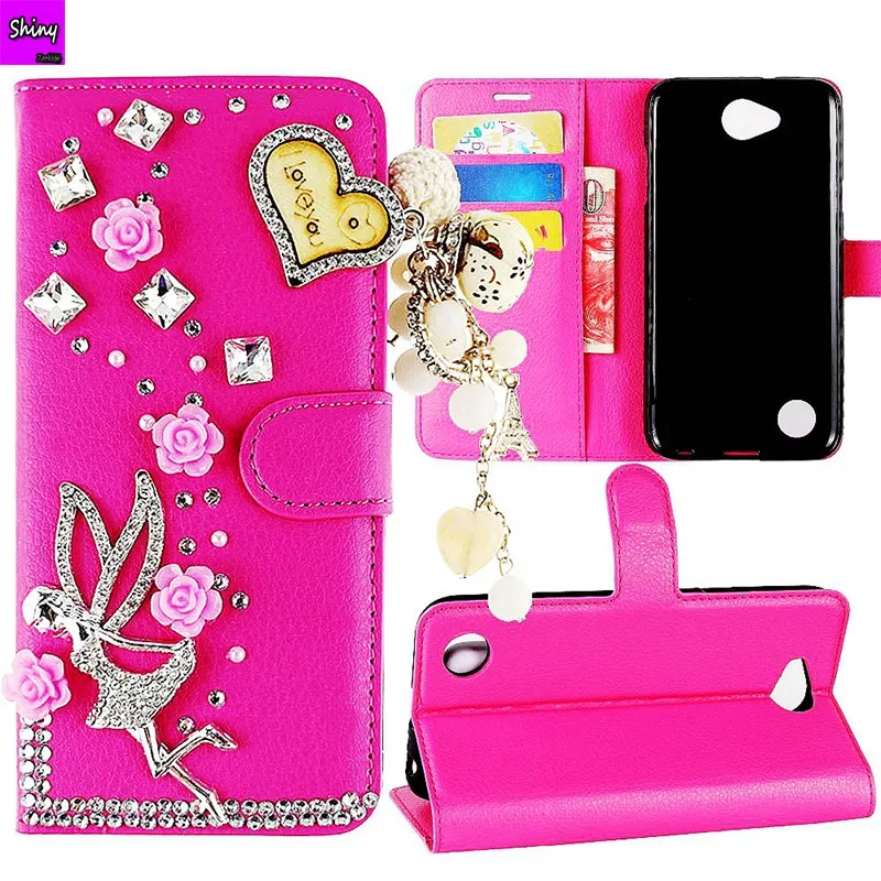 preço Silicone macio Carteira Bolsa Em Couro Flip Luxo Para LG LTE Caso K3 4.5 polegada caso Para LG K3 K100 K100DS 4G LTE LTE Tampa Flip Phone capa