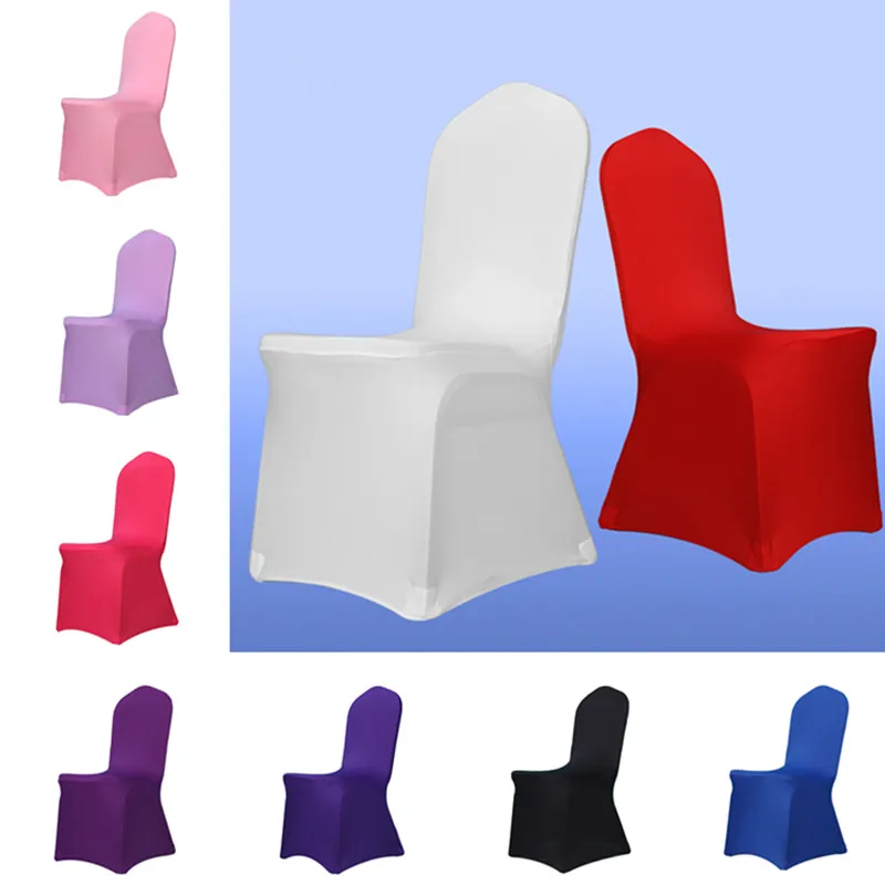 1 Pieces Universal Spandex Chair Covers China For Weddings Decoration