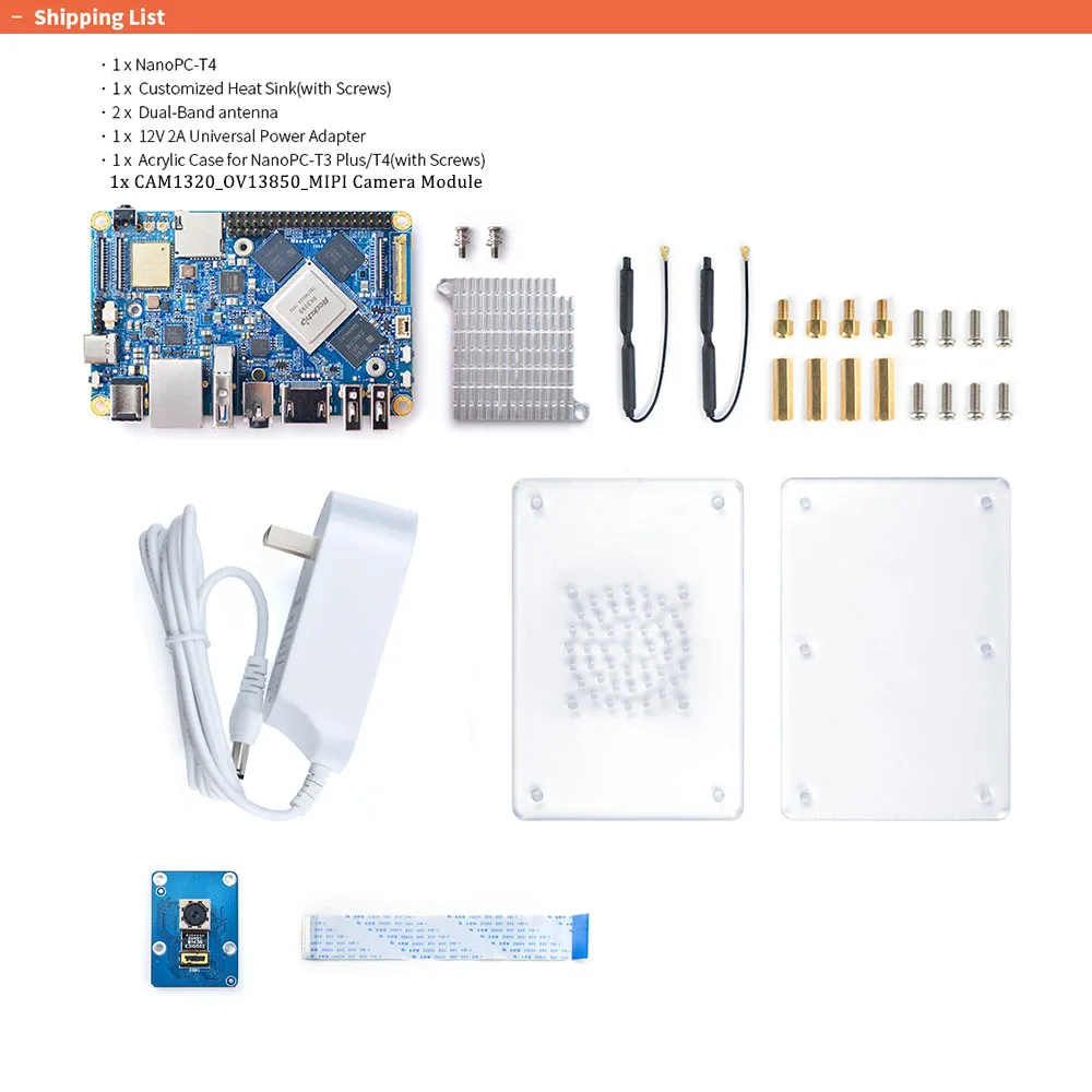 NanoPC T4 с открытым исходным кодом RK3399 ARM макетная плата DDR3 ОЗУ 4 Гб Гбит/с Ethernet, Поддержка Android 8,1 Ubuntu, AI и глубокого обучения