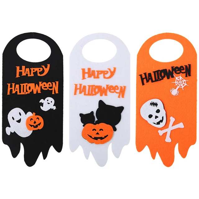 3 unids decoraciones de halloween calabaza fantasma esqueleto gato ventana puerta puerta colgando adornos de halloween - Decoraciones De Halloween 3 unids decoraciones de halloween calabaza fantasma esqueleto gato ventana puerta puerta colgando adornos de halloween - Decoraciones De Halloween