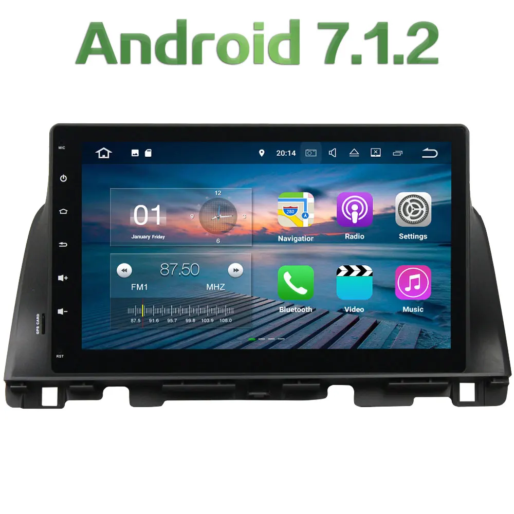 1024 600 10 1 Android 7 1 2 Quad core 1 din 2GB RAM 16GB ROM