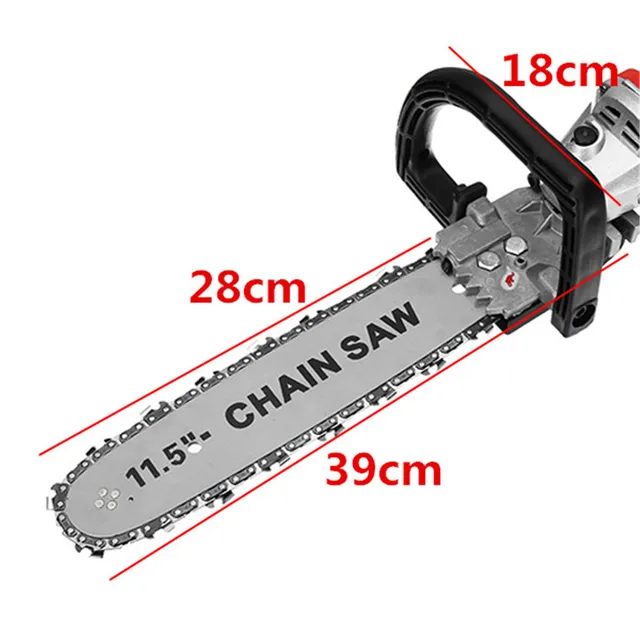 Woodworking DIY Electric Saw Chainsaw Bracket Set High Carbon Steel M10 Transfer Conversion Head For 4 Inch Angle Grinder