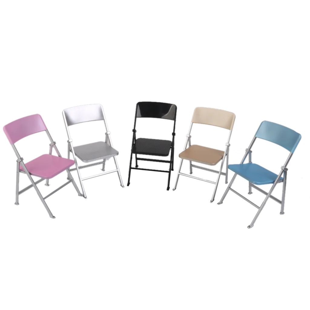 Silver 1 x New 1//6 Scale Furniture Chair For Barbie Doll /& 12/" Action Figures