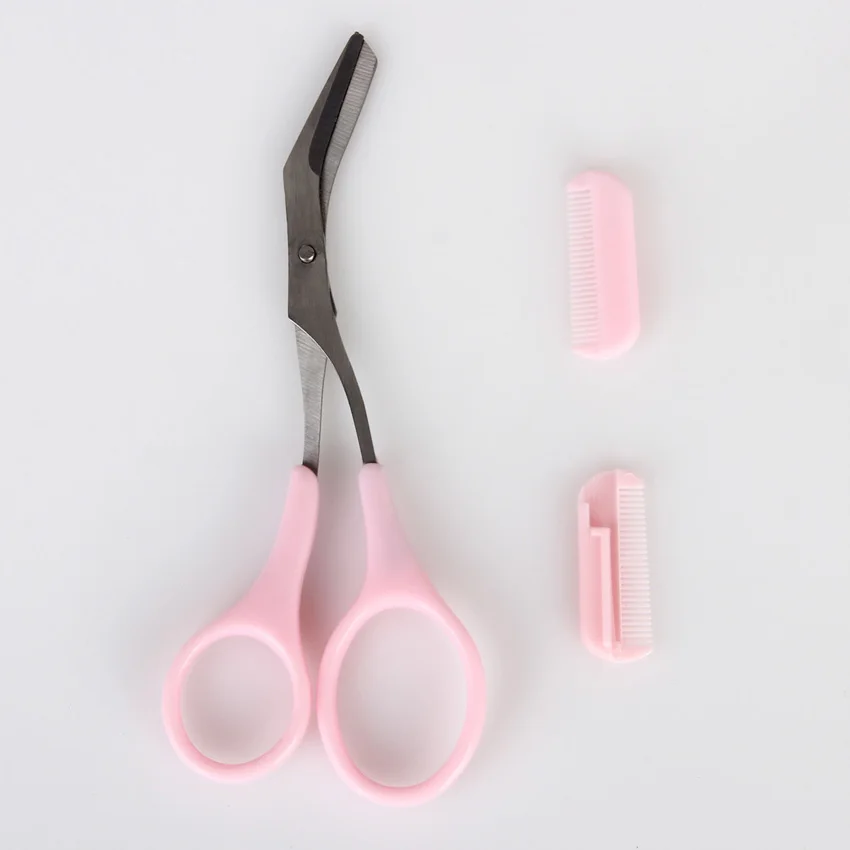 2015 Hot selling cut eyebrow threading cut with the eyebrow comb makeup