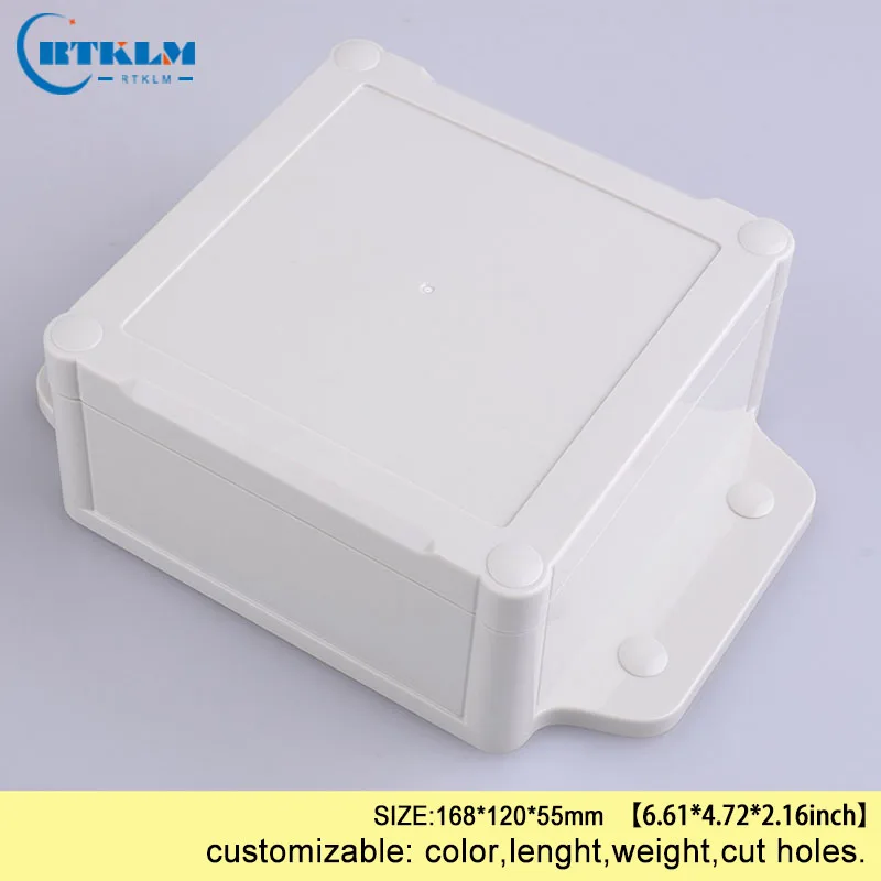 Настенное крепление распределительная коробка цепи электронные доски пластиковые водонепроницаемые коробки abs пластиковый корпус для проектной коробки 168*120*55 мм