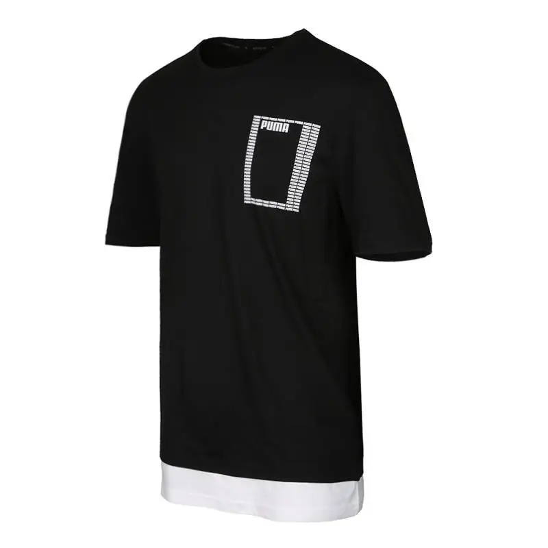 Новое поступление, летняя футболка с логотипом Пума, Мужская футболка с коротким рукавом, спортивная одежда