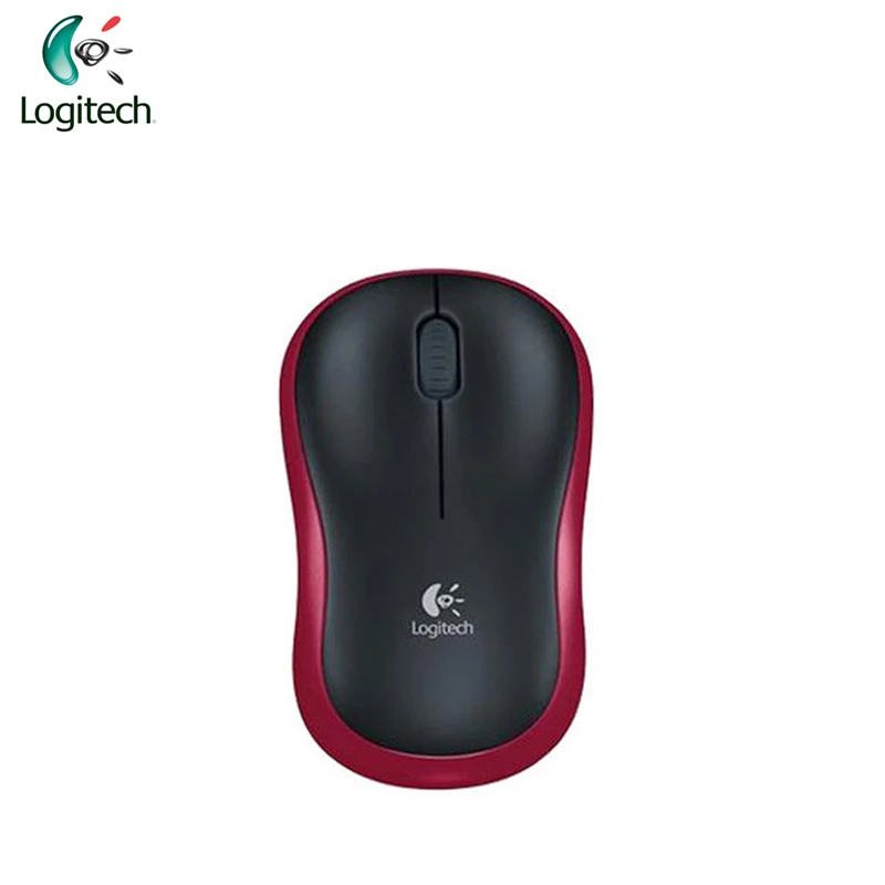 white wireless mouse Logitech M185 Wireless Mouse Symmetric Design with USB Nano Receiver for Windows Mac OS Linux Support Official Test cute computer mouse Mice