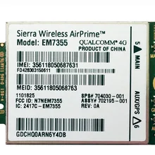 Gobi5000 EM7355 LTE/EVDO/HSPA WWAN NGFF карта разблокировка 4G модуль для hp EliteBook 820 G1 840 G1850 G1 ZBook 14 15 SPS 704030-001