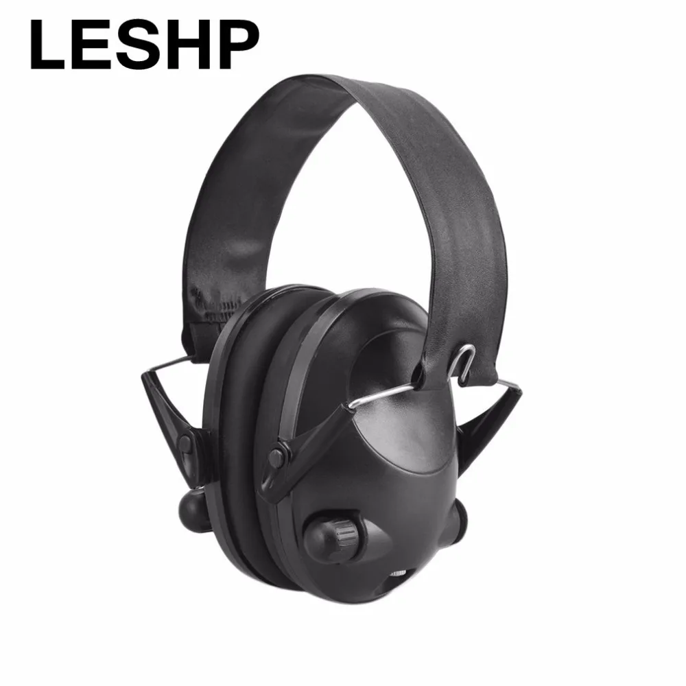 

LESHP Tactical 6s Noise Cancelling 21DB Tactical Shooting Headset Soft Padded Headset Shooting Hunting Airsoft Earphone