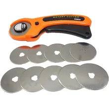 10 шт. запасные лезвия для резака бумаги 45 мм|rotary cutter blade|45mm rotary