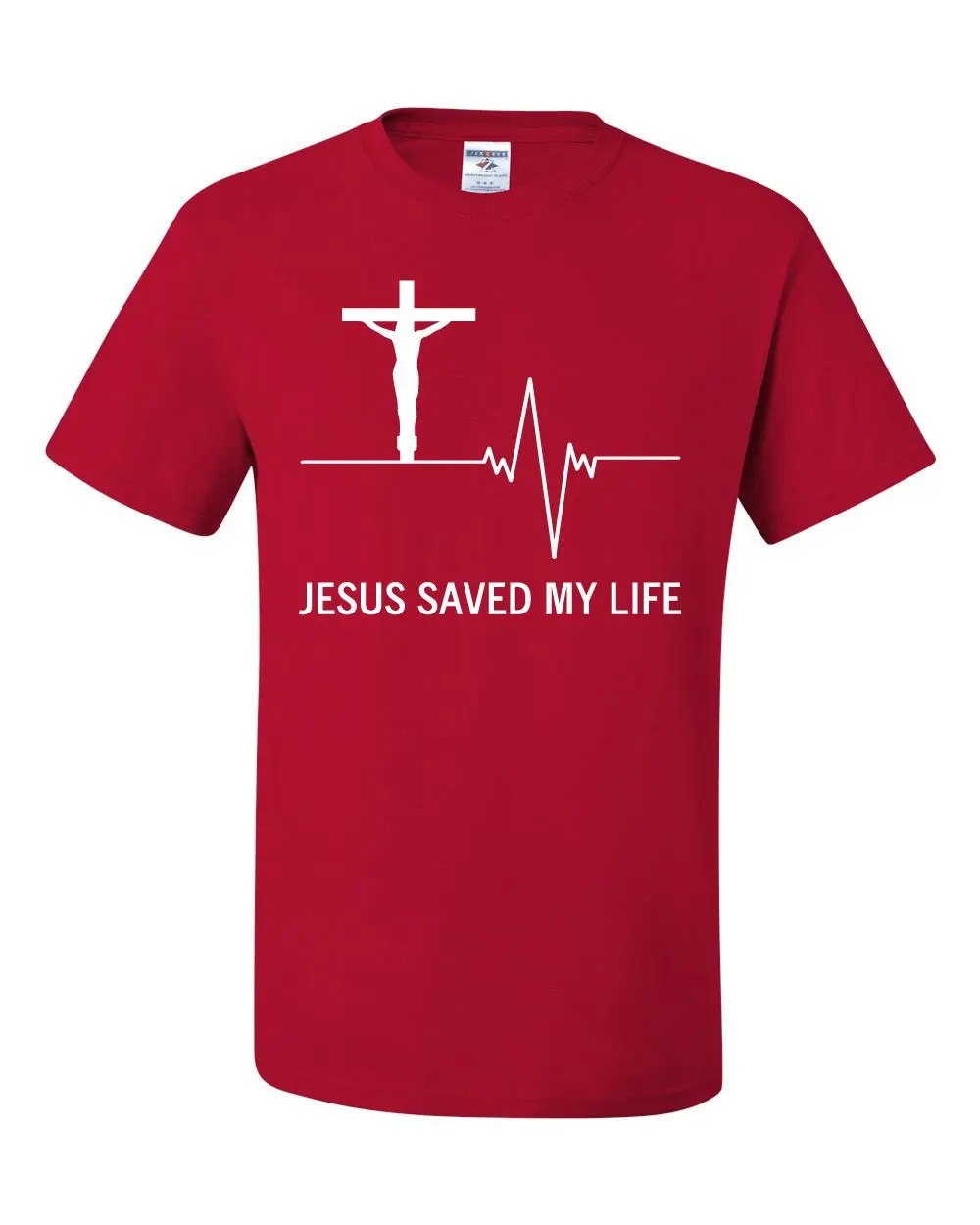 Футболка из 100% хлопка с надписью Jesus Saved My Life Лидер продаж 2019|Футболки| |