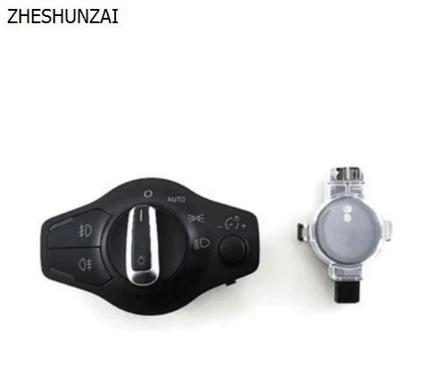 

CHESHUNZAI Automatic headlight switch Button + Rain sensor FOR A4 B9 Q5 A5 A4L 8K0 941 531 AS + 8U0 955 559 B/C