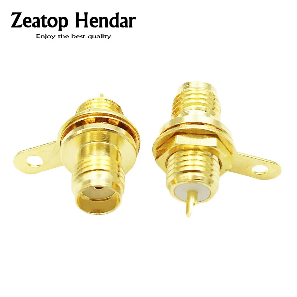 Латунный разъем SMA Гнездовой с гайкой 10 шт.|mount connector|l connectormount handle |