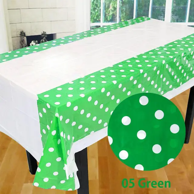 Buy New Disposable Plastic Table Cloth Cute Patterns