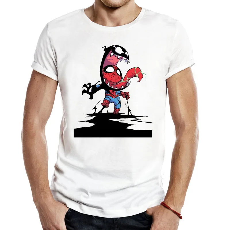 spider venom Avengers Men Unisex Tees T Shirts Novelty funny Cartoons