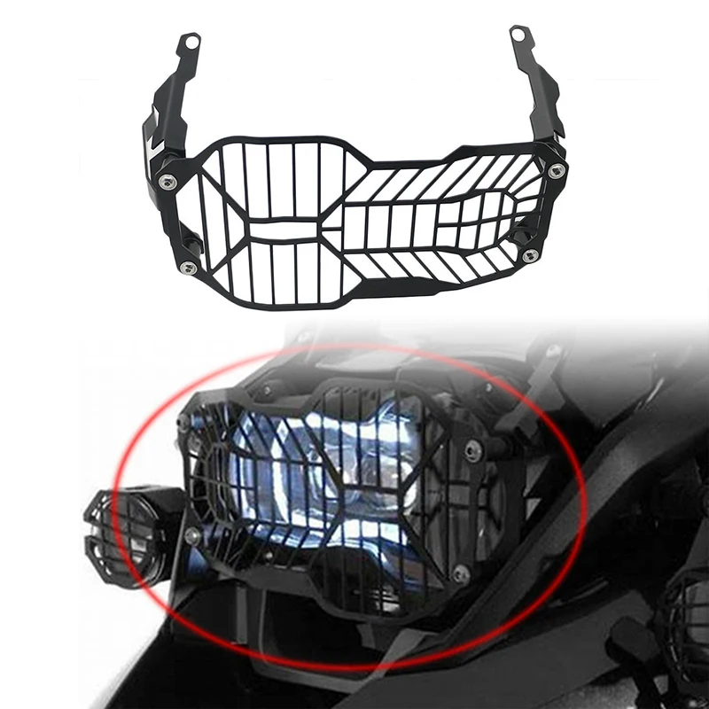 

NEW Headlight Mesh Guard Protector Cover For BMW R1200 GS Adventure ADV 13-18