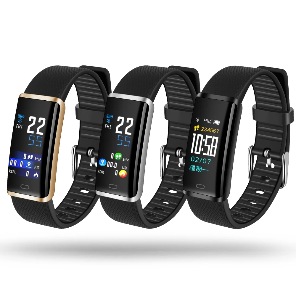 Smart Bracelet Activity Tracker Bluetooth USB Charging Heart Rate Monitor Sleep Pedometer Blood Pressure IP67 Waterproof Watch |