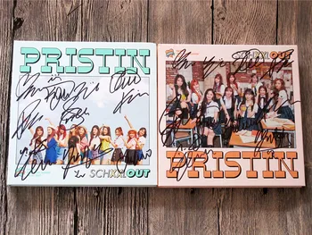 

signed PRISTIN autographed mini2nd album SCHXXL OUT CD+photobook+signed poster K-POP 092017