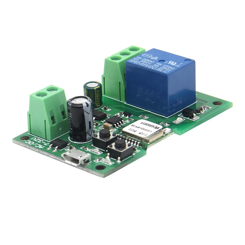 

SONOFF 5V-12V Self-locking WiFi Wireless Smart Switch Phone App Remote Control Timing Smart Remote Access Refit Module
