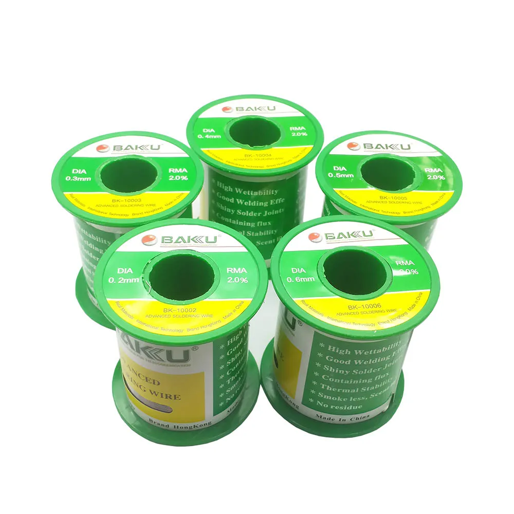 

Professional Lead-free 0.2-0.6mm Unleaded Lead Rosin Core Solder Wire for Electrical RoHs