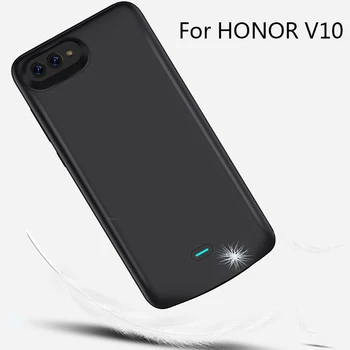 

High Quality 7300mAh Battery Case For HONOR V10 External Power bank Charger TPU Frame Phone cover Case for HUAWEI honor v10