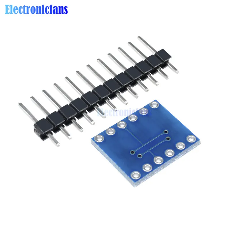10 шт. 5В до 3 В двухканальный IIC I2C логический преобразователь уровня