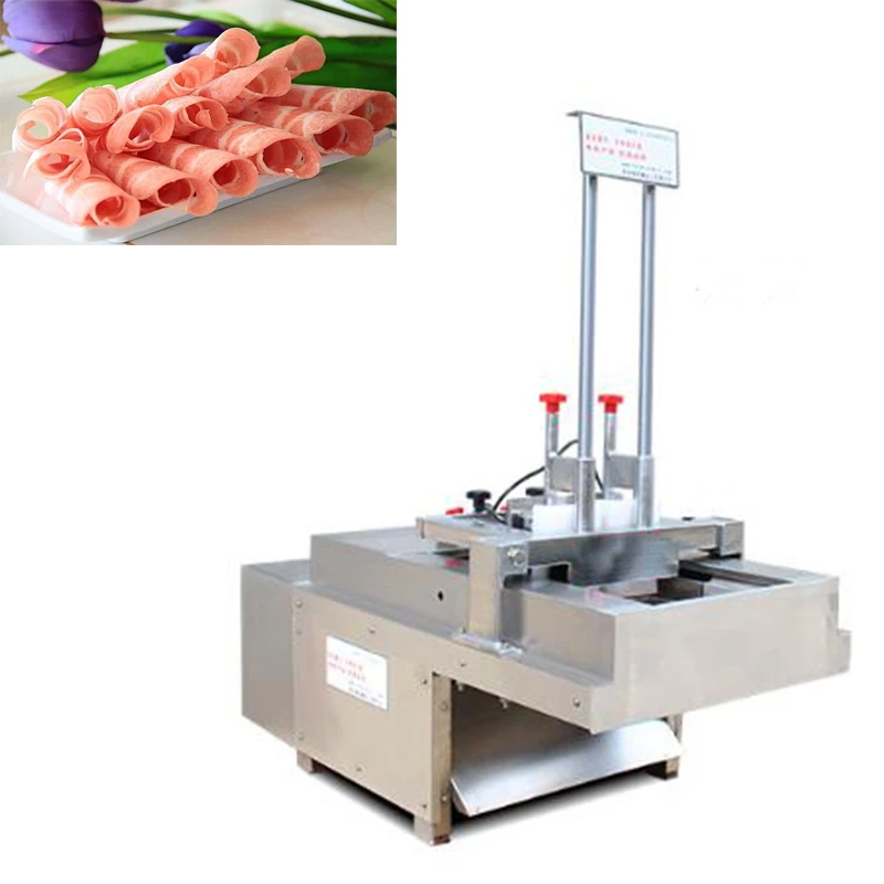 40 60kg/h Electric Commercial Frozen Meat Slicer for Restaurant