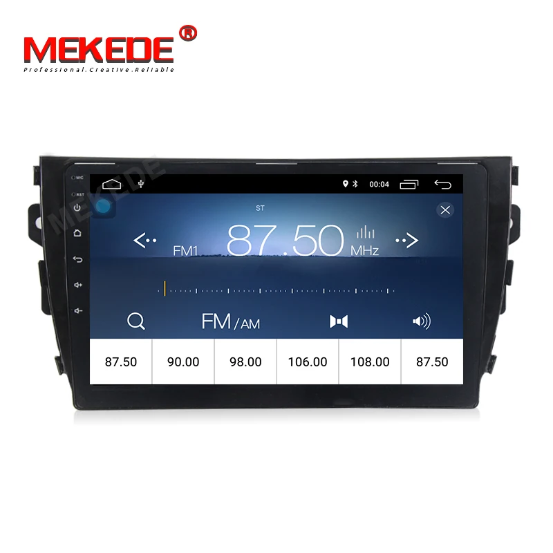 Flash Deal MEKEDE Quad-core Android 8.1 HD 1024X600 car multimedia player for Zotye T600 support DVR view camera mirror link gps navigtaor 2