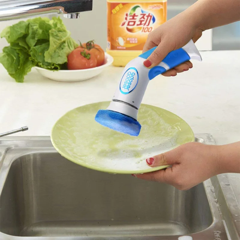 

Waterproof Electric Cleaning Brush Handheld Brush For Sink Tile Tub Wash Dishes Pot Dishwasher Bathroom Kitchen Cleaning Tools