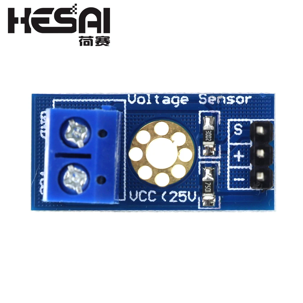 Умная электроника постоянного тока 0-25 в стандартный модуль датчика напряжения тестовые электронные кирпичи умный робот для arduino Diy Kit