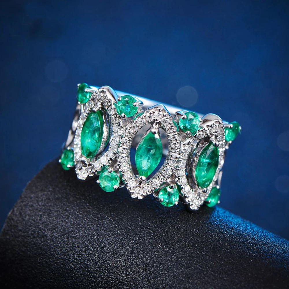natural emerald ring women 2