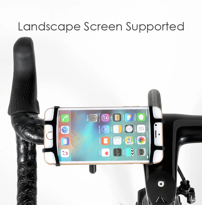 Flash Deal Gaciron Universal Motorcycle Bicycle Phone Holder Mount Bracket With Silicone Protecter for 4.7-6 inch Phones for iPhone Samsung 5