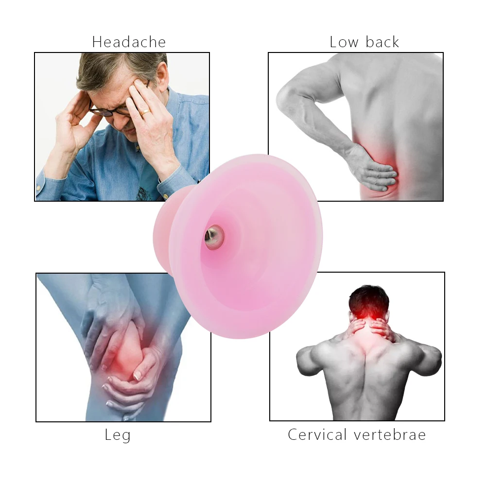 1 шт Ventouse антицеллюлитный силиконовый баночки для массажа банки вакуумный массаж Тригер релаксации соска Кубок Teraphy массажные чашки