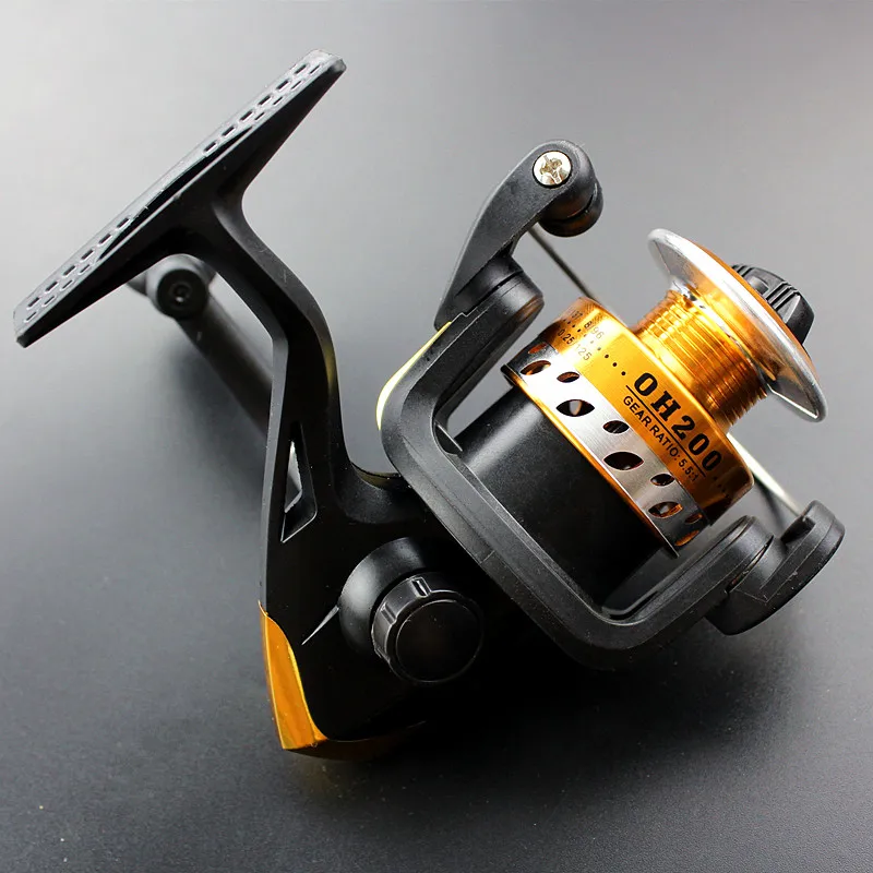 

stream fishing for trout spinning reel with 3BB 5.2:1 OH200 free shipping