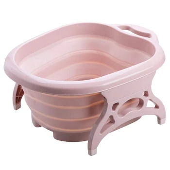 

Foot Bath Massage Bucket Collapsible Plain Foam Barrel Foot Tub Large Barrel Decompression Today specials Foot Bath Massage