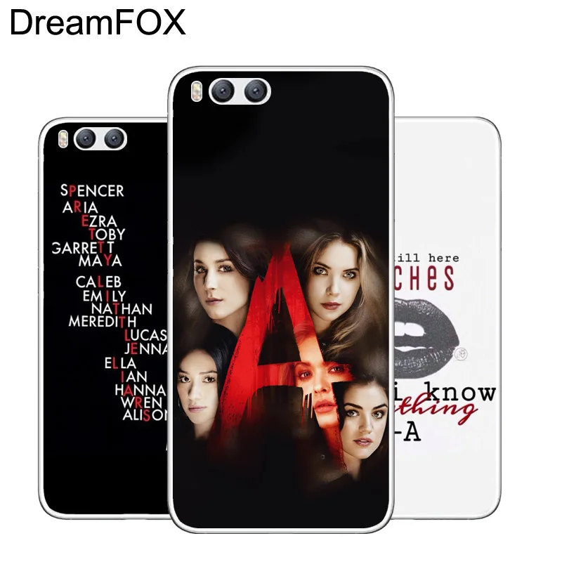 

DREAMFOX M129 Little Liars Poster Soft TPU Silicone Case Cover For Xiaomi Mi Note 2 3 4 5 6 8 SE M5 4C 4S 5C 5S 5X 6X A1 Plus