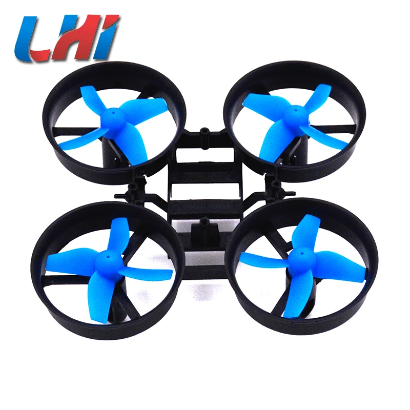 

2018 Hot Sale RC Drones Frame Bottom Body Shell for Inductrix Eachine For E010 Quadcopter Tiny Whoop And 4pcs Blade drone kit