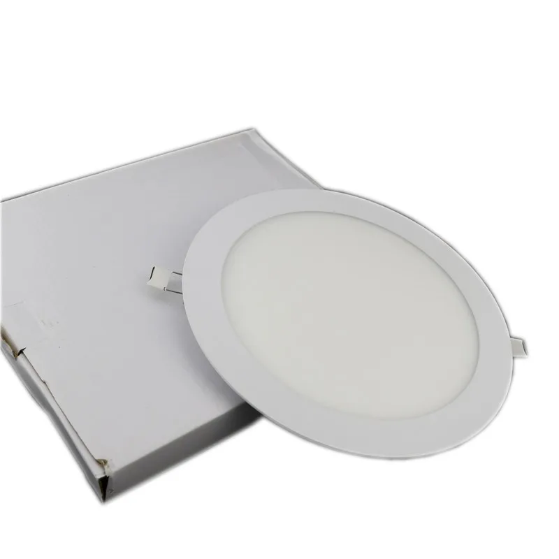 Ultra Thin LED Panel Light 3 W 6 W 9 W 12 W 15 W 18 W driver included AC85-265V Recessed lamps for ceiling panels for indoor lig recessed downlight