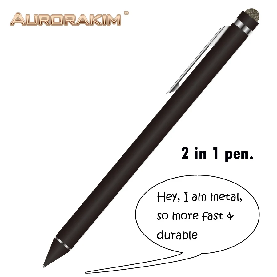 only 1 4mm font b tablet b font pen 2 in 1 stylus pen for font