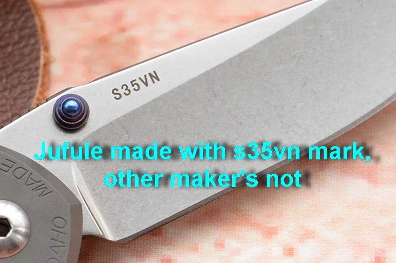 JUFULE OEM большой Sebenza 25 CPM S35vn TC4 титановая ручка Складной Тактический Карманный