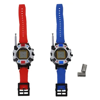 

ABWE 2PC Children Toy Walkie Talkie Child Wrist Watches Interphone Outdoor
