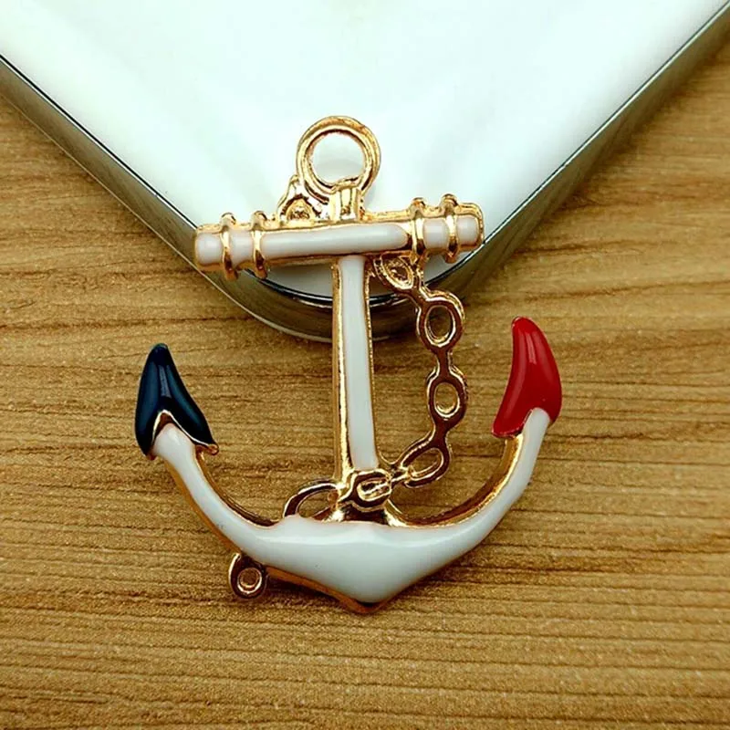 Новый 30 шт. капли масла зонтик сплава Пуговицы/пряжки DIY браслет Цепочки и