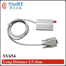 2 комплекта sv654 915 мГц RS232/DB9 Интерфейс 500 МВт Беспроводной передатчик и приемник
