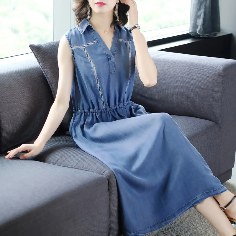 midi length casual dresses