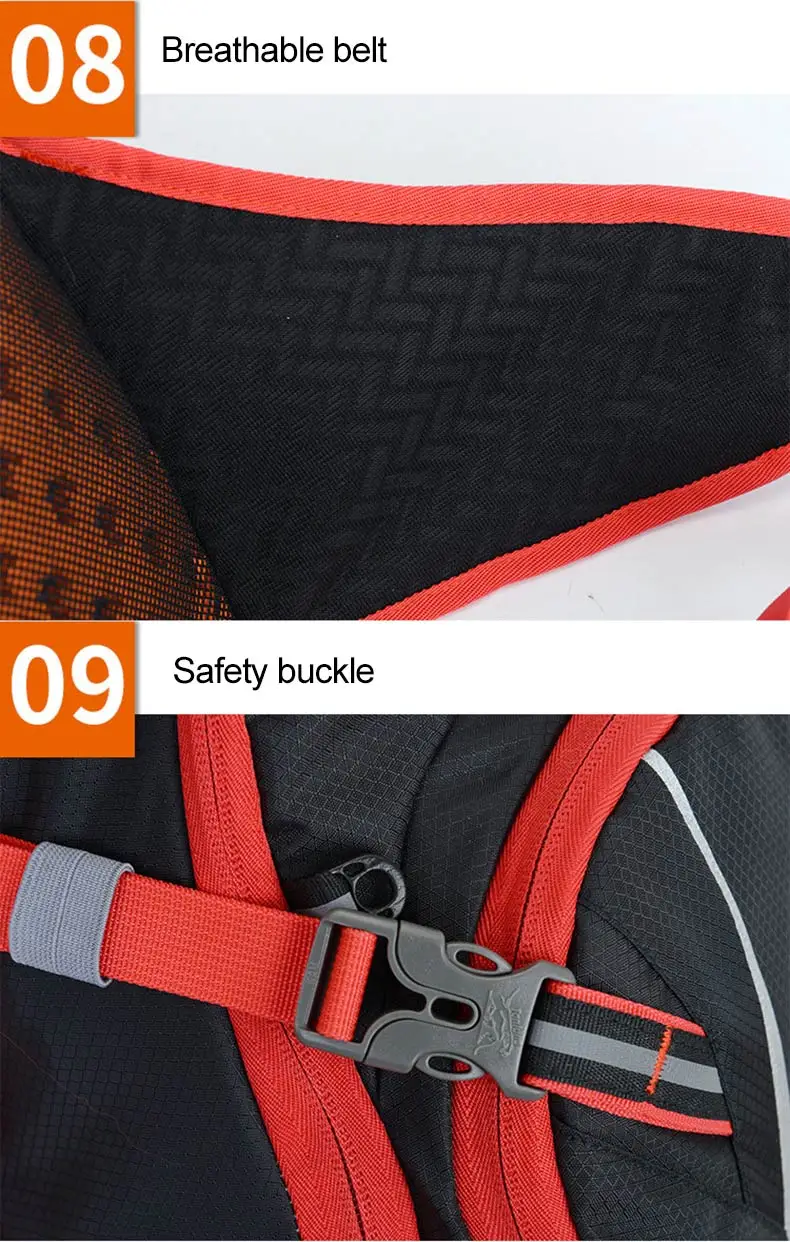 Bolsa de Acampamento Mochilas para Bicicleta para Mulheres dos Homens ao ar Esporte Reflexivo Mochila Ciclismo Livre Correndo Caminhadas Xa975wd 25l 20 High Quality Esporte e Lazer